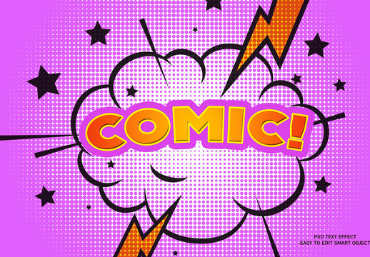 Comic Text Effect