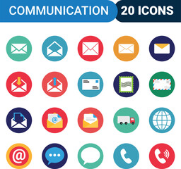 communication color icon
