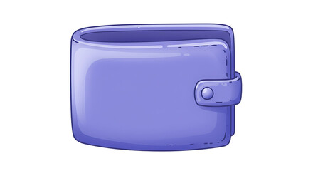 Purple wallet