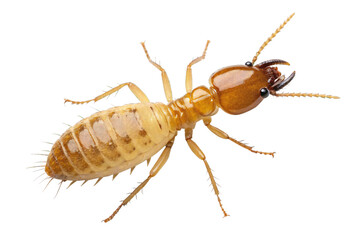 Close-up of a Termite Detailed View of Insect Anatomy and Morphology
