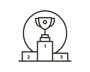 podium with pedestal