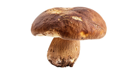 Porcini Mushroom, Single, Isolated on Transparent Background, High-Resolution Image, Food Photography, Porcini, Mushroom, Fungi