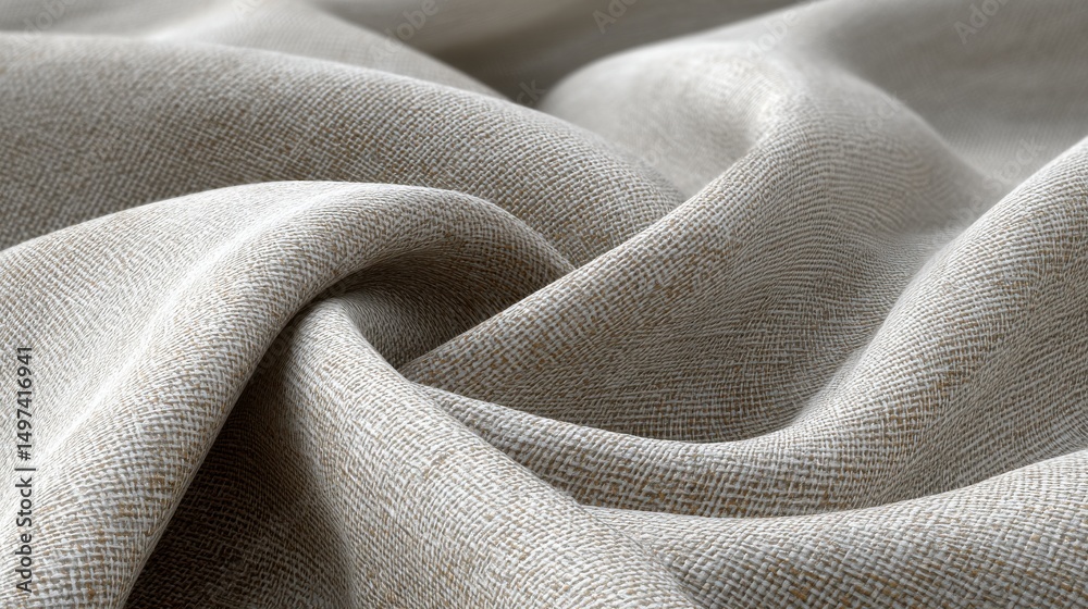 Aufkleber A piece of fabric with a pattern that is woven in a way that it looks like a wav