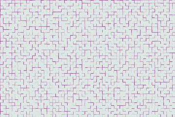 Light Blue Geometric Pattern with Purple Lines