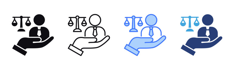 Compliance Manager icon sheet multiple style collection