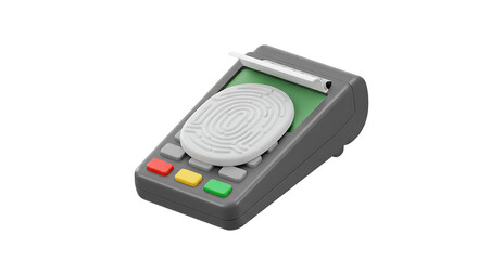 Terminal with fingerprint scanner for payments