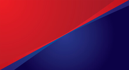 Modern blue red abstract background template design