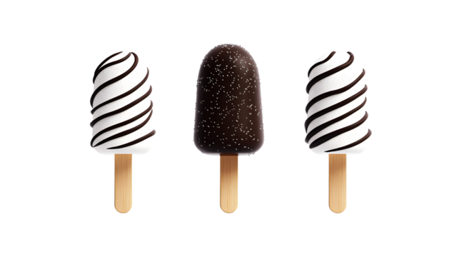 ice cream icon vector silhouette isolated in white background