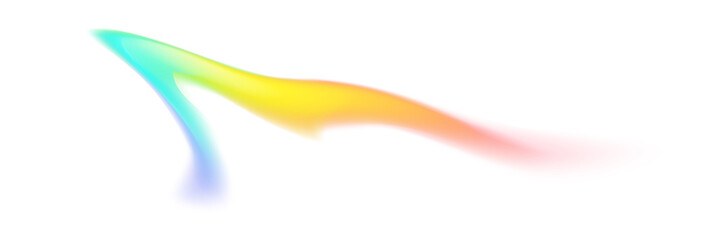 Dreamy Gradient Wave PNG Color Flow Effect for Creative Design Backgrounds