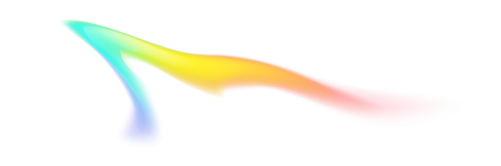 Dreamy Gradient Wave PNG Color Flow Effect for Creative Design Backgrounds