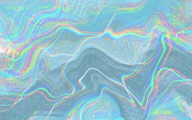 Abstract marbled blue background