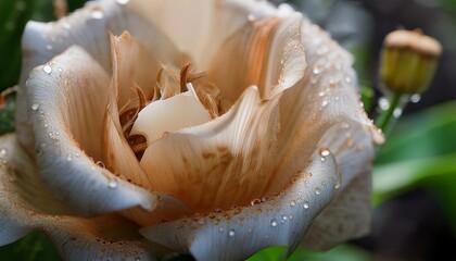 雨に濡れた美しい花／Reference Image