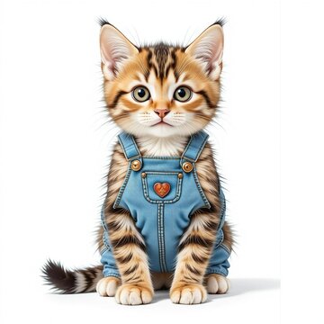 Gato beb&eacute; con peto