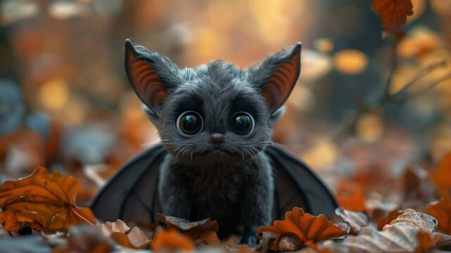 cute hellowen bat