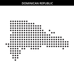 Dot outline of DR map