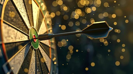 Players celebrate a dart hitting the bullseye while enjoying an exciting match in a lively pub atmosphere - Powered by Adobe