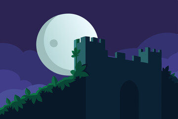 Fototapeta premium night city landscape