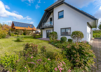 Modernes Einfamilienhaus in Deutschland