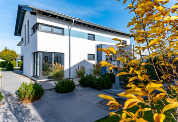 Modernes Einfamilienhaus in Deutschland