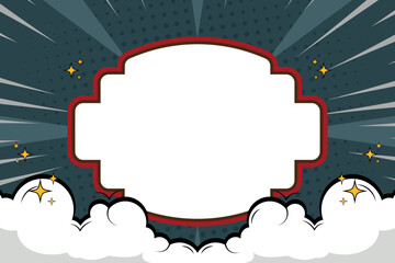 comic book explosion background