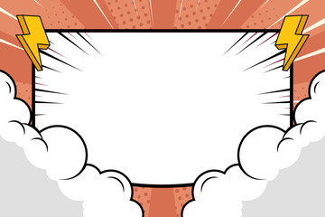 comic book explosion background