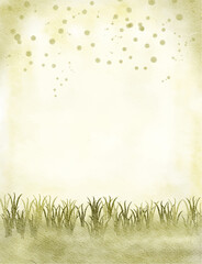 pale yellow colorful abstract illustration, background, wallpaper, card invitation design
