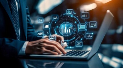 Utilizing digital tools for optimized transportation and distribution processes.