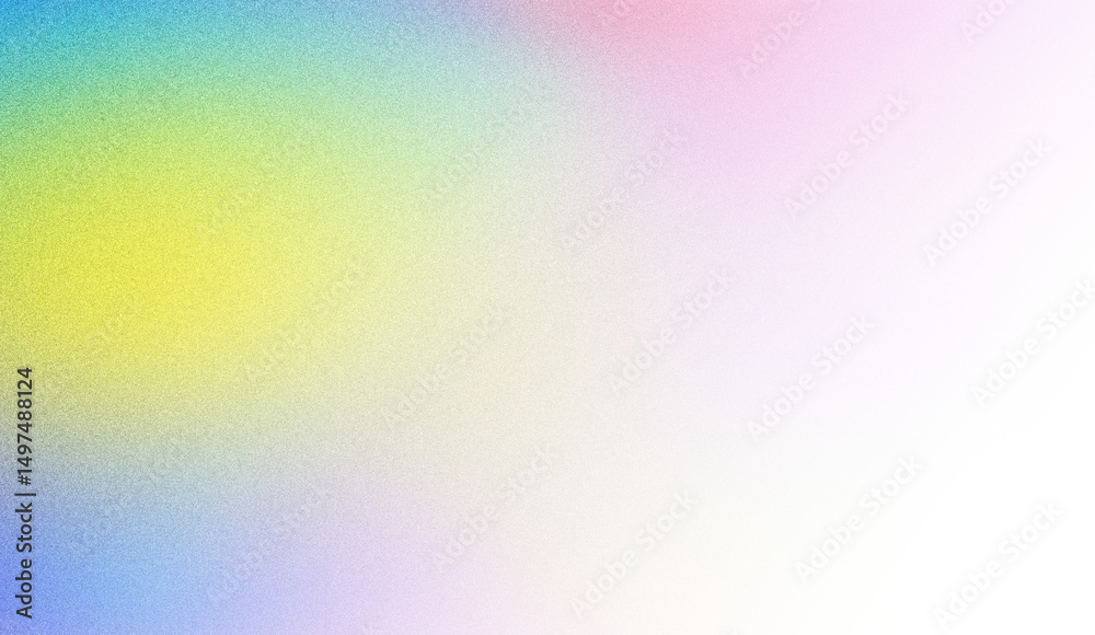 Poster Abstract colorful vibrant gradient background.