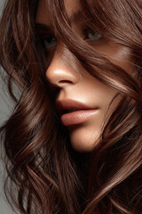 young brown hair woman