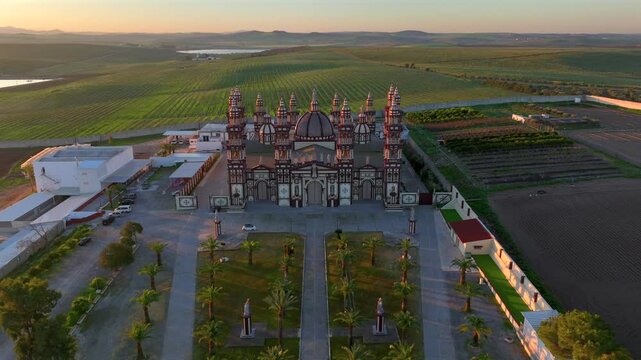 Palmarian Church, Iglesia Palmariana, a Christian church in El Palmar de Troya, Andalucsia, Spain. Claims to Holy SEE.