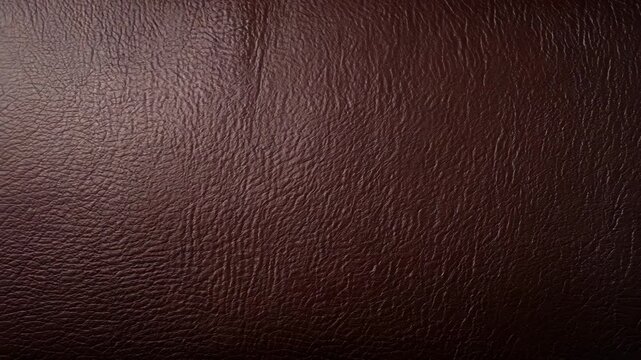 Rotation of natural leather texture background. Background for advertising the production of natural leather products such as shoes, bags, wallets.