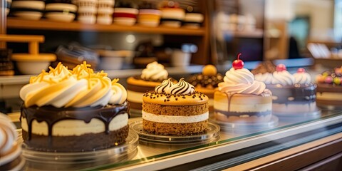 Sweet Treats Appealingly Presented in a Window