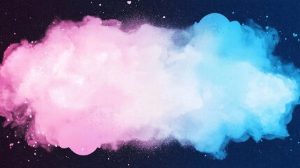 Obraz premium Dynamic Ink Burst and Dust Particle Effects in Bright Colors