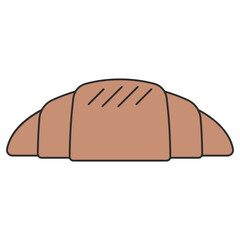 크로와상 일러스트