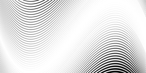 Thin line halftone gradient texture. Fading vertical stripe gradation background. Repeating wide pattern backdrop. Black parallel lines wallpaper for overlay, print, cover, banner, poster.