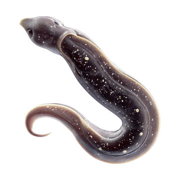 Microscopic View of a Schistosoma Parasite Worm