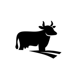 cow icon vector illustration