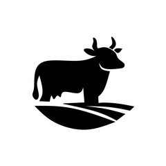 cow icon vector illustration