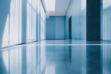 Obraz premium empty office hall