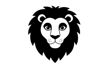 Stylized Black Animal Silhouettes with Expressive Features on White Background – Vector Art Set