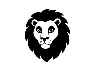 Stylized Black Animal Silhouettes with Expressive Features on White Background – Vector Art Set