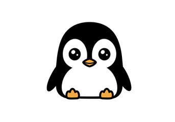 Stylized Black Animal Silhouettes with Expressive Features on White Background – Vector Art Set