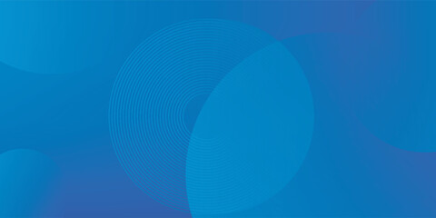 Colorful geometric background. Blue elements with fluid gradient. Dynamic shapes composition. Eps10 vector