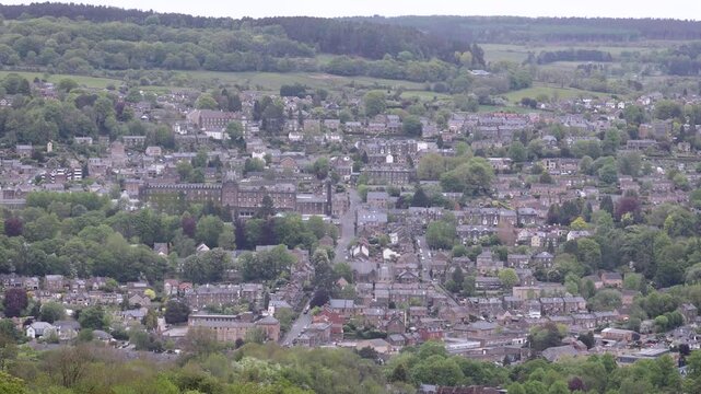 4K footage overlooking Matlock