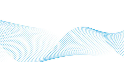 Abstract blue background. wave modern