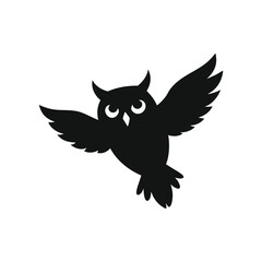 eagle owl vector illustration