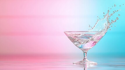 Drink Splash in a Glass
