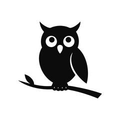 owl sitting on a branch