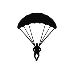 parachute with a parachute