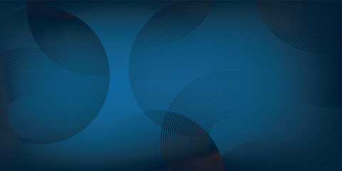 Blue abstract on dark background